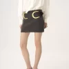 Figurbetonter Minirock aus Woll- und Kaschmirstrick Figurbetonter Minirock aus Woll- und Kaschmirstrick