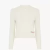 Figurbetonter Pullover aus Woll- und Kaschmirstrick