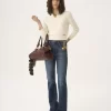 Figurbetonter Pullover aus Woll- und Kaschmirstrick