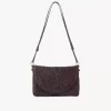 Flache Tasche „Summer Banana“ mit Riemen aus Bast Flache Tasche „Summer Banana“ mit Riemen aus Bast