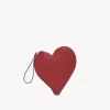 Flache Tasche „Symbols Heart“ von Chloé aus genarbtem Leder Flache Tasche „Symbols Heart“ von Chloé aus genarbtem Leder