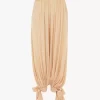 Fließende Bundfaltenhose aus Seidencharmeuse Fließende Bundfaltenhose aus Seidencharmeuse