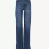 Gerade geschnittene Jeans aus Denim Gerade geschnittene Jeans aus Denim