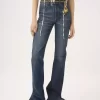 Gerade geschnittene Jeans aus Denim Gerade geschnittene Jeans aus Denim