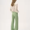 Geraffte Bluse aus Seidenmousseline und Spitze Geraffte Bluse aus Seidenmousseline und Spitze