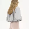 Geraffte Boule-Jacke aus Baumwoll-Canvas Geraffte Boule-Jacke aus Baumwoll-Canvas