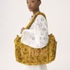 Große Chloé Plage-Einkaufstasche aus Jacquard-Frottee Große Chloé Plage-Einkaufstasche aus Jacquard-Frottee