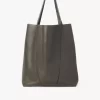 Große Chloé Spin Tote Bag aus genarbtem Leder Große Chloé Spin Tote Bag aus genarbtem Leder