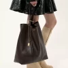 Große Chloé Spin Tote Bag aus genarbtem Leder Große Chloé Spin Tote Bag aus genarbtem Leder