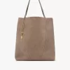Große Chloé Spin Tote Bag aus Wildleder Große Chloé Spin Tote Bag aus Wildleder