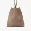 Große Chloé Spin Tote Bag aus Wildleder Große Chloé Spin Tote Bag aus Wildleder