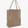 Große Chloé Spin Tote Bag aus Wildleder Große Chloé Spin Tote Bag aus Wildleder