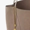 Große Chloé Spin Tote Bag aus Wildleder Große Chloé Spin Tote Bag aus Wildleder