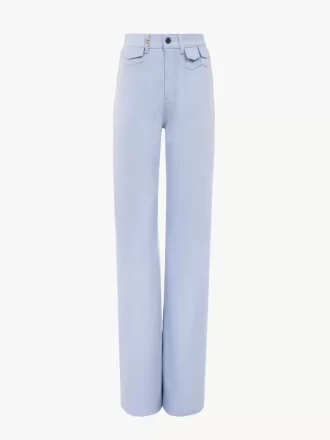 High-Rise-Flare-Jeans aus Denim High-Rise-Flare-Jeans aus Denim