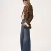 High-Rise-Flare-Jeans aus Denim High-Rise-Flare-Jeans aus Denim