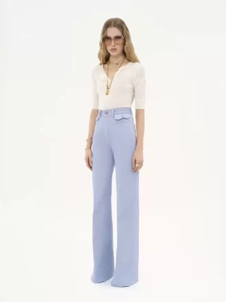 High-Rise-Flare-Jeans aus Denim High-Rise-Flare-Jeans aus Denim