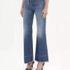 High-Rise-Flare-Jeans aus Denim High-Rise-Flare-Jeans aus Denim
