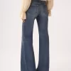 High-Rise-Flare-Jeans aus Denim High-Rise-Flare-Jeans aus Denim