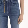 High-Rise-Flare-Jeans aus Denim High-Rise-Flare-Jeans aus Denim