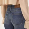High-Rise-Flare-Jeans aus Denim High-Rise-Flare-Jeans aus Denim