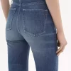 High-Rise-Flare-Jeans aus Denim High-Rise-Flare-Jeans aus Denim