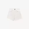 High-Rise-Mini-Shorts aus Denim