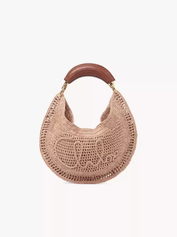 Hobo-Tasche „Summer Banana“ aus Bast Hobo-Tasche „Summer Banana“ aus Bast