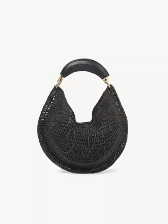 Hobo-Tasche „Summer Banana“ aus Bast