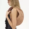 Hobo-Tasche „Summer Banana“ aus Bast Hobo-Tasche „Summer Banana“ aus Bast