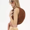 Hobo-Tasche „Summer Banana“ aus Bast Hobo-Tasche „Summer Banana“ aus Bast