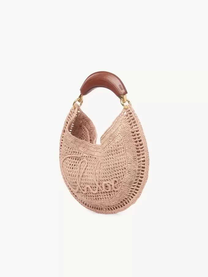 Hobo-Tasche „Summer Banana“ aus Bast Hobo-Tasche „Summer Banana“ aus Bast