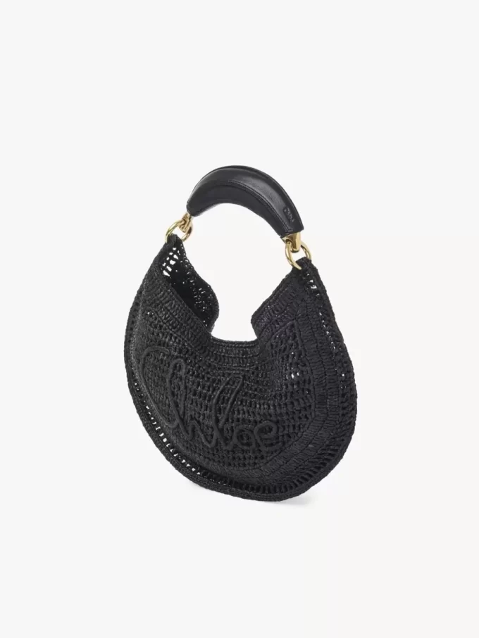 Hobo-Tasche „Summer Banana“ aus Bast Hobo-Tasche „Summer Banana“ aus Bast