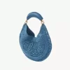 Hobo-Tasche „Summer Banana“ aus Bast Hobo-Tasche „Summer Banana“ aus Bast