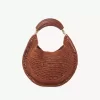 Hobo-Tasche „Summer Banana“ aus Bast Hobo-Tasche „Summer Banana“ aus Bast