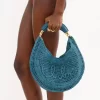 Hobo-Tasche „Summer Banana“ aus Bast Hobo-Tasche „Summer Banana“ aus Bast