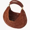 Hobo-Tasche „Summer Banana“ aus Bast Hobo-Tasche „Summer Banana“ aus Bast
