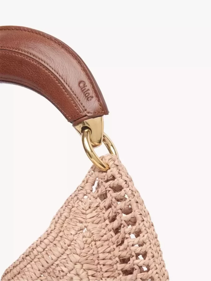 Hobo-Tasche „Summer Banana“ aus Bast Hobo-Tasche „Summer Banana“ aus Bast