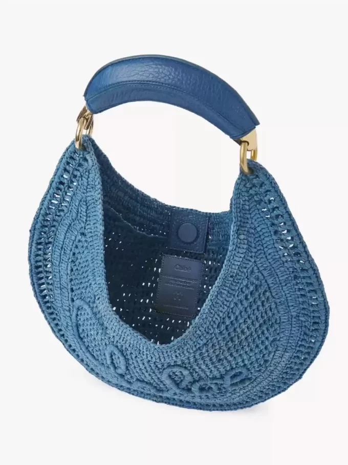 Hobo-Tasche „Summer Banana“ aus Bast Hobo-Tasche „Summer Banana“ aus Bast