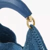 Hobo-Tasche „Summer Banana“ aus Bast Hobo-Tasche „Summer Banana“ aus Bast