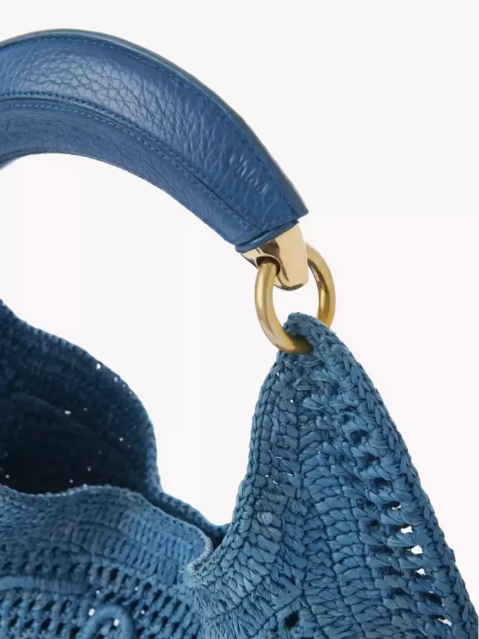 Hobo-Tasche „Summer Banana“ aus Bast Hobo-Tasche „Summer Banana“ aus Bast