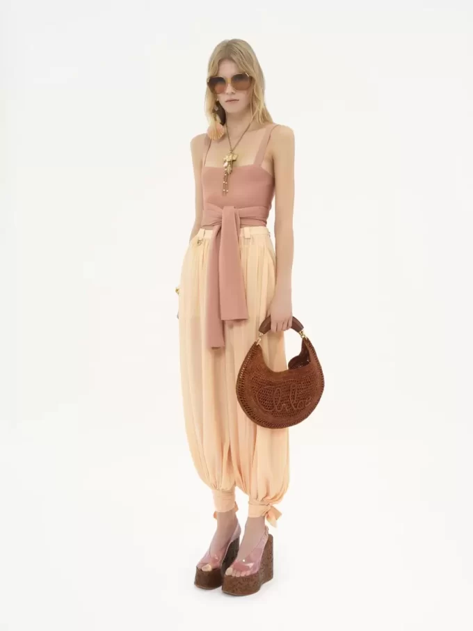 Hobo-Tasche „Summer Banana“ aus Bast Hobo-Tasche „Summer Banana“ aus Bast