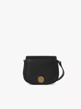 Horse Medal Satteltasche aus genarbtem Leder