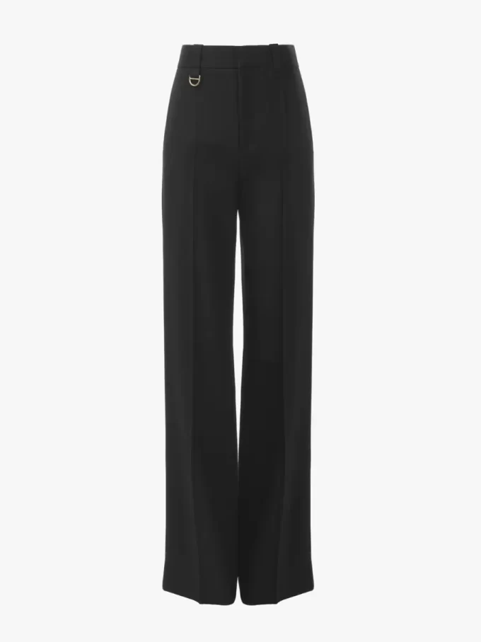 Jungenhafte, maßgeschneiderte Hose aus Wolle Grain de Poudre Jungenhafte, maßgeschneiderte Hose aus Wolle Grain de Poudre
