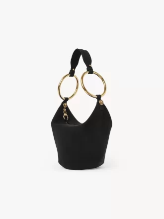 Kleine Armband-Handtasche aus Wildleder