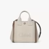 Kleine Chloé Carry-Einkaufstasche aus Canvas Kleine Chloé Carry-Einkaufstasche aus Canvas