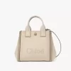 Kleine Chloé Carry-Einkaufstasche aus Canvas Kleine Chloé Carry-Einkaufstasche aus Canvas