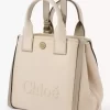 Kleine Chloé Carry-Einkaufstasche aus Canvas Kleine Chloé Carry-Einkaufstasche aus Canvas