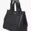 Kleine Chloé Carry-Einkaufstasche aus Canvas Kleine Chloé Carry-Einkaufstasche aus Canvas