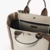 Kleine Chloé Carry-Einkaufstasche aus Canvas Kleine Chloé Carry-Einkaufstasche aus Canvas