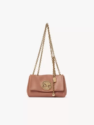 Kleine Chloé Heritage Umhängetasche aus genarbtem Leder